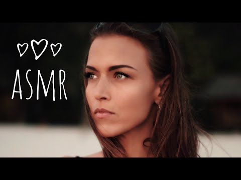 ASMR Gina Carla 🌅 Relaxing #Sunset Soft Spoken! Beach Ambience! With Voiceover!
