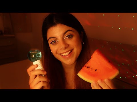 Ti RINFRESCO ☀️🎶 (Roleplay, personal attention, pampering you, cooling you down) ASMR ITA