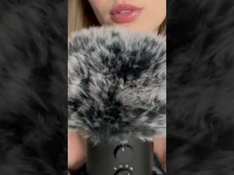 Fluffy mic scratching & mouth sounds💤