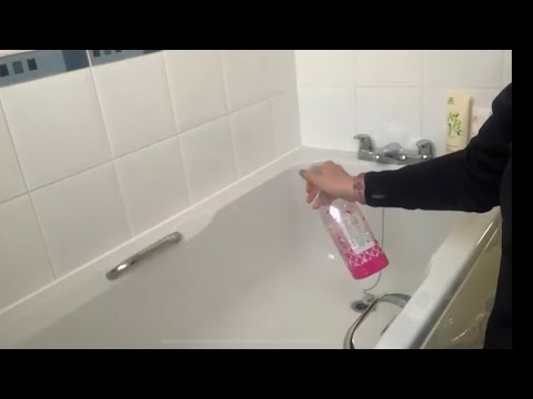 ASMR - No Talking Cleaning The Bathroom