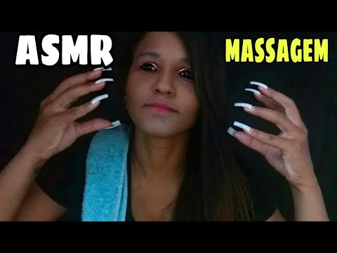 ASMR massagem corporal MUITO relaxante