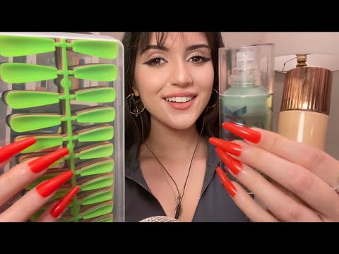 ASMR Tapping Assortment with Fake Nails For Sleep ✨