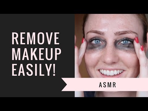 ASMR - Remove Makeup Easily with Oil! (Soft Spoken & Whispered)