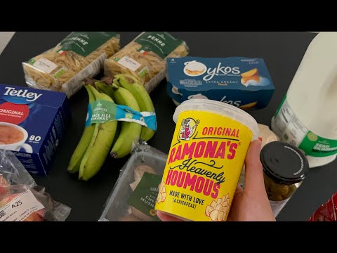 ASMR grocery haul from Morrisons | soft spoken British accent | tapping & hand movements