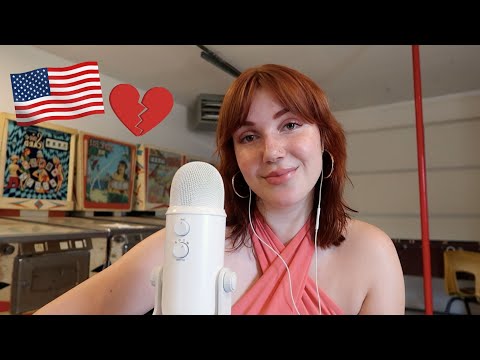 ASMR ❤️ Ear to Ear Whispering ~ USA 'Love' Storytime (real reason I came back to the USA)