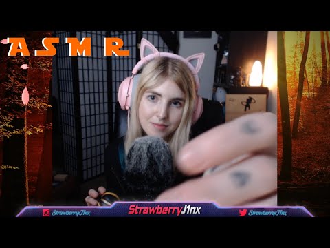 🎃 ASMR Fall Tingles 🎃 Fuzzy Blue Yeti Sounds (Tapping, Scratching & Affirmations For You)