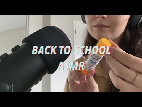BACK TO SCHOOL ASMR