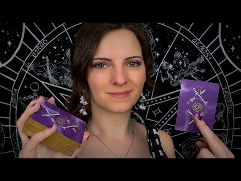 Soft Spoken Tarot Card Reading 🔮 Pick Your Cards 🔮 Tracing & Card Sounds