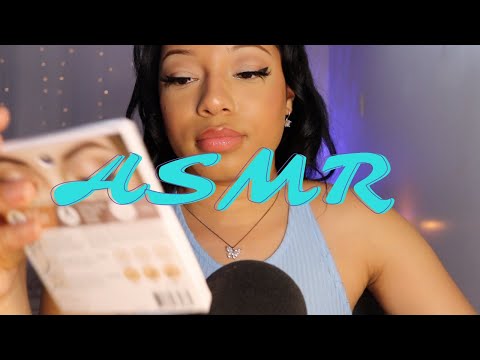 ASMR- Gentle and relaxing makeup application/ doing YOUR makeup (including mouth sounds)🤍💠