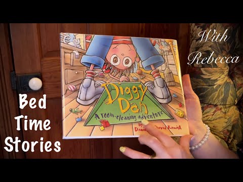 ASMR Bedtime Stories (Soft Spoken) Three different books for relaxing and sleeping.