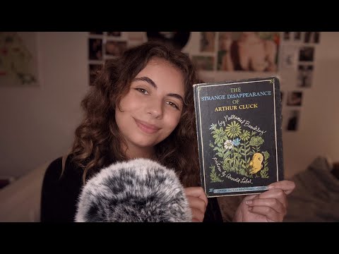 ASMR - Bedtime Stories During a Storm! (Whispered, Antique Books, Page Flipping) ⛈️