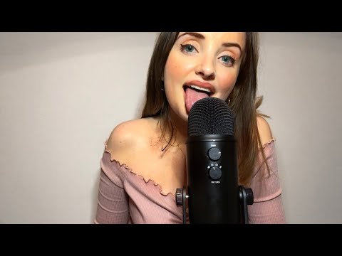 ASMR- Ear Licking, Extreme Mouth Sounds For Tingle Immunity