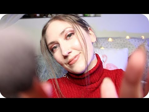 ASMR Doing YOUR Makeup 💋 Personal Attention w/ Face Brushing & Touching etc. For Relaxation 💄