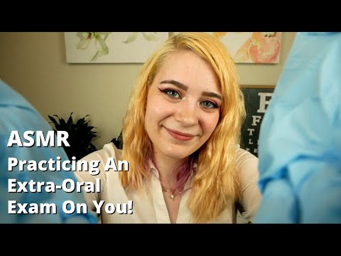 ASMR Student Practices an Extraoral Examination on You! 🩺 | Soft Spoken Medical RP