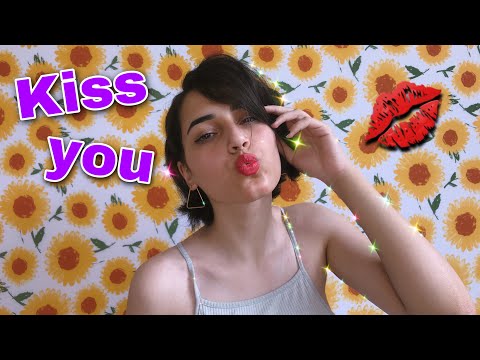 ASMR Close Up Mouth Sounds / Delicate Kisses (Tingly) / Personal Attention