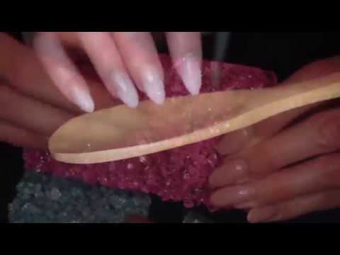 ASMR Layered Textured Scratching in 9D | Wood, Rocks & Crystals [Collab with lük]