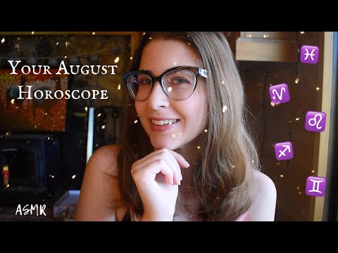 ASMR | 🔮 August Horoscope for All Zodiac Signs 🔮 | Clicky Whispers, Hand Movements