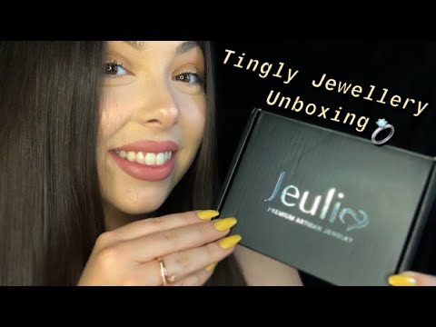 ASMR EXTREMELY TINGLY JEWELLERY UNBOXING | TAPPING + CLOSE WHISPER