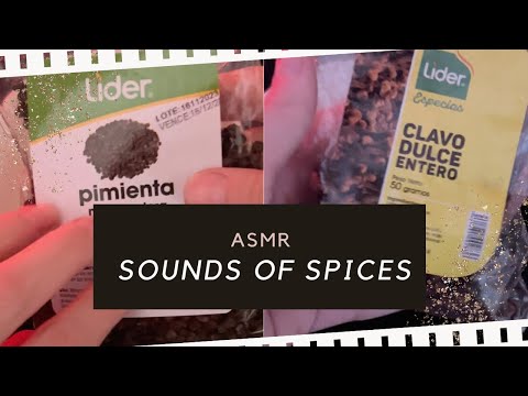 SOUNDS of SPICES - Pepper and Cloves - ASMR 🎙️
