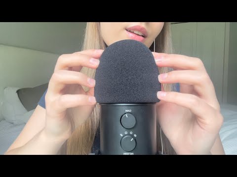 ASMR Mic Tapping with Trigger Words, Inaudible Whispering, & M0uth Sounds | Shane’s CV