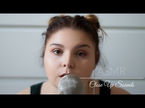 ASMR Close Up Sounds - SK - Thinking Sounds - Blowing - Mouth Sounds - Hand Sounds