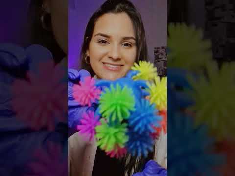 ASMR EXAME DOS NERVOS CRANIANOS🧠 testando seu TATO