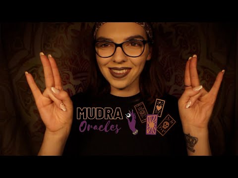 ASMR Energy Healing with Mudras Oracles & Affirmations💜