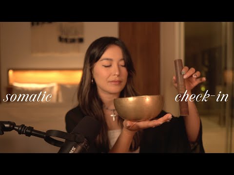 asmr meditation 📿 how to connect with your body when you're overwhelmed (somatic parts work & NLP)