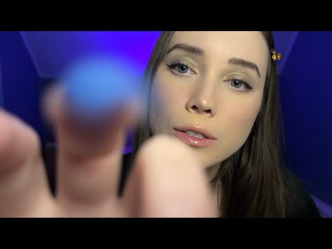 ASMR close up hand movements and face touching ❤️