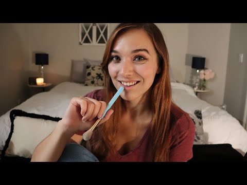 ASMR | Softly Brushing You To Sleep | Personal Attention, Visual Triggers, and Counting