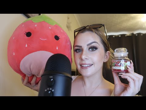 ASMR | Trigger Assortment with only Red Items ❤️