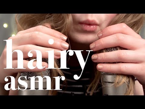 ♡ SOFT HAIRY ASMR ♡ Comfy CHILL OUT with YOU (hair, mouth sounds, blowing whisper)