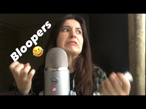 Asmr bloopers 😅(this video is made to make you smile)