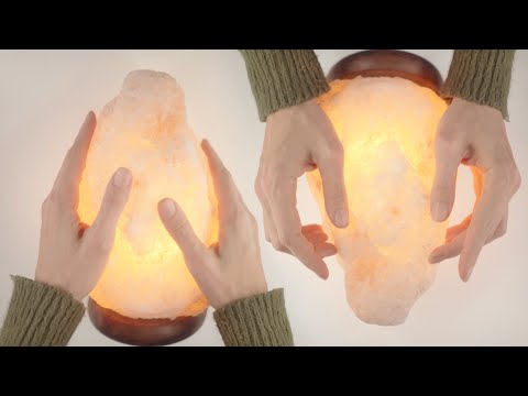 ASMR - Tingly & Relaxing Sounds of Rock Lamp ✨🎧 (scratching, tapping)