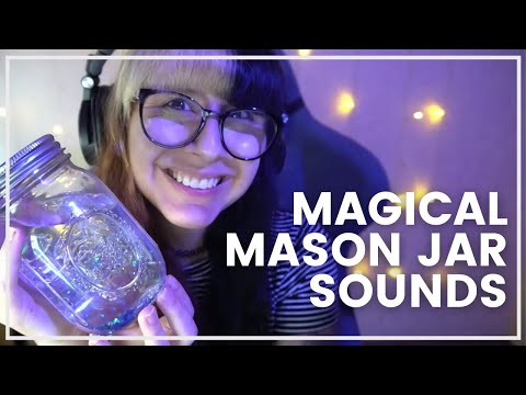 ASMR // ✨ Magical Mason Jar Water Sounds