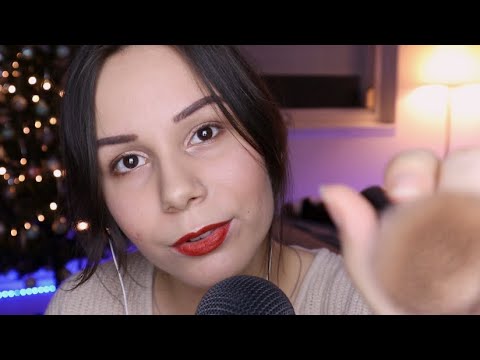 [Magyar ASMR] Elkészítem a karácsonyi sminked - Élethű, rétegezett