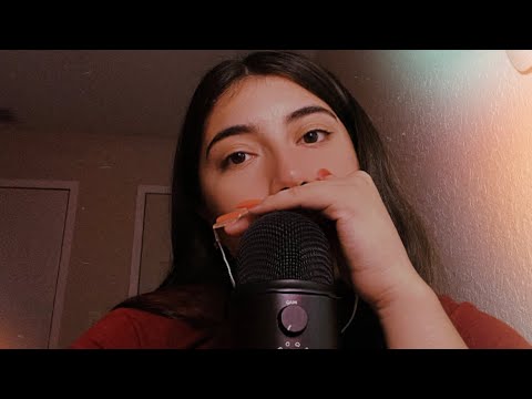 ASMR | mouth sounds with hand movements *fail*