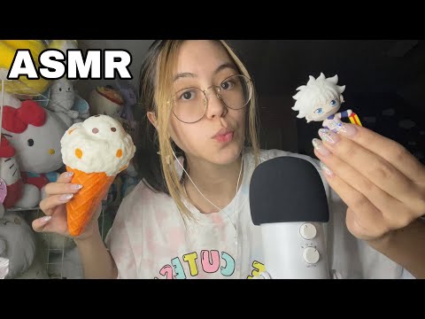 ASMR | Fast Trigger Assortment: Gripping, Tapping, Handling, Hand Sounds & More (rambles)