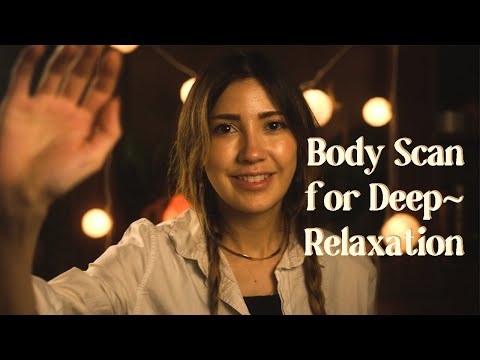 ASMR // Guided Body Scan [Layered Sounds, Hand Movements, Gentle Rain]