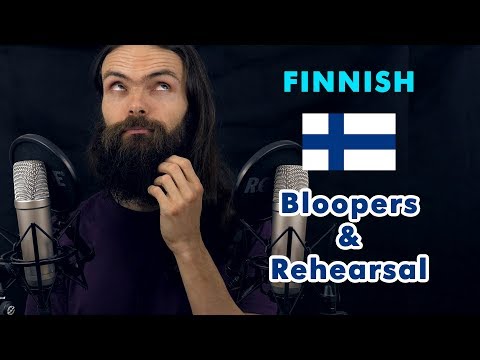 Finnish ASMR Bloopers & Rehearsal (Suomi)