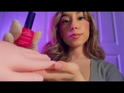 ASMR Doing Your Nails 💅Roleplay (personal attention)
