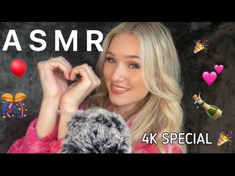 ASMR 🎉 | 4K SPECIAL 🎈 | MY FAVOURITE TRIGGERS ✨