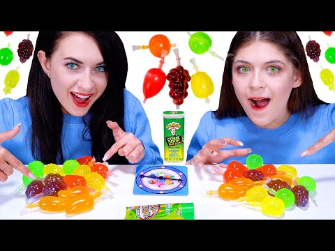 ASMR TikTok Jelly Fruit Candy Game with Most Popular Sour Candy #2