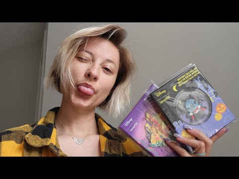 ASMR | Loungefly Pin Collection + Unboxing Featuring Plastic Crinkling & Box Tapping NO TALKING