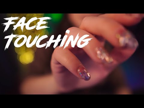 ASMR Invisible Triggers on Your Face 💎 Close up Face Touching with Music