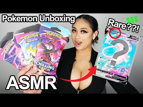 Pokémon Card Boosters Unboxing ASMR LOUD