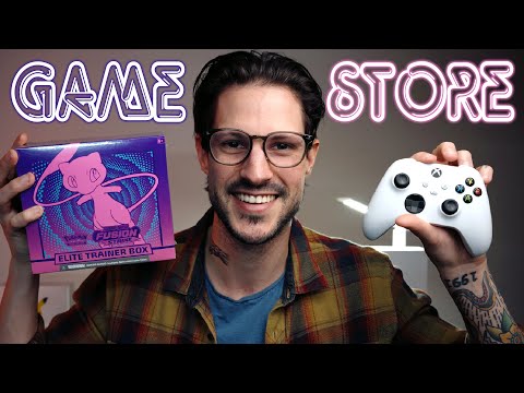 ASMR Friendly Game Store Roleplay