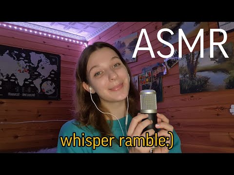 ASMR CLOSE-UP WHISPER RAMBLE // INTRODUCING MYSELF✨️