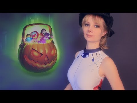 ASMR Whispered Opening Overwatch Halloween Loot Boxes :)