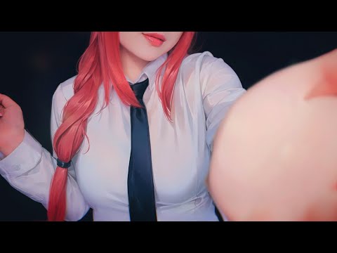 ASMR The 3 Best face touching /taking care of you sleep 💤/Makima
